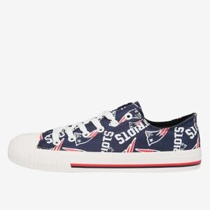 Foco New England Patriots Canvas Shoes Size 9
